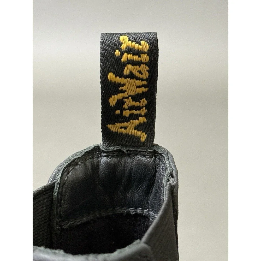 Dr Martens Rometty Wyoming Platform Chelsea Black Boots Women Size 6 US AW004